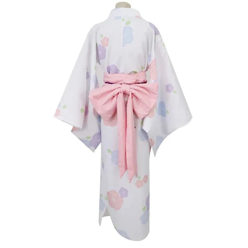 ABC123Rem Kimono Cosplay Anime Re Life In A Different World From Zero Costume Donna Ragazza Bellissimo Accappatoio Flowx;3,f'6,h.7;j
