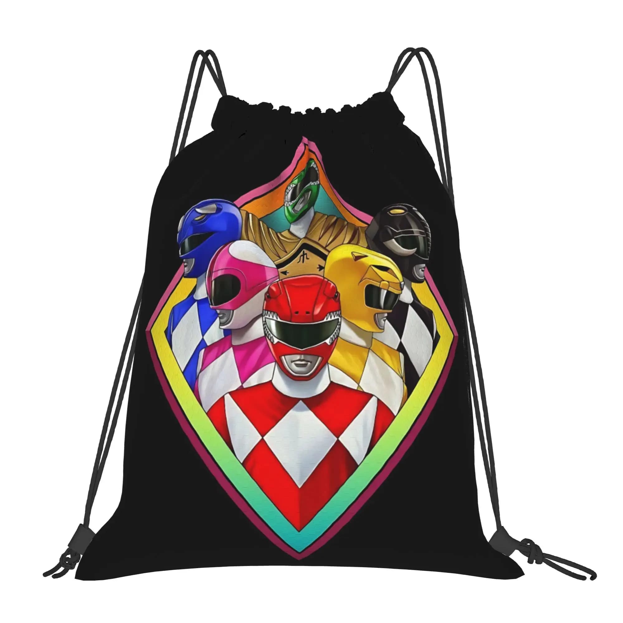 Per il viaggio, borsa da viaggio Super Sentai, il miglior regalo, borse con coulisse Kawaii, borse per scarpe da escursionismo, borse per vestiti, zaino portatile multifunzione per adolescenti