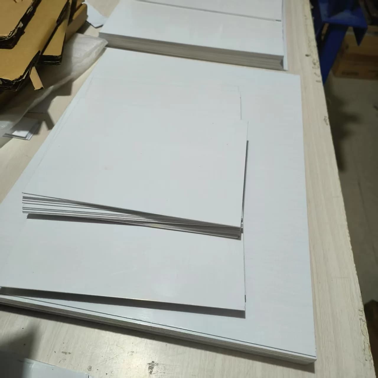 Spessore 1 mm 10 fogli 300x400 mm Sublimazione Piastre in alluminio metallico bianco Trasferimento di inchiostro colorante bianco tramite pressa di calore