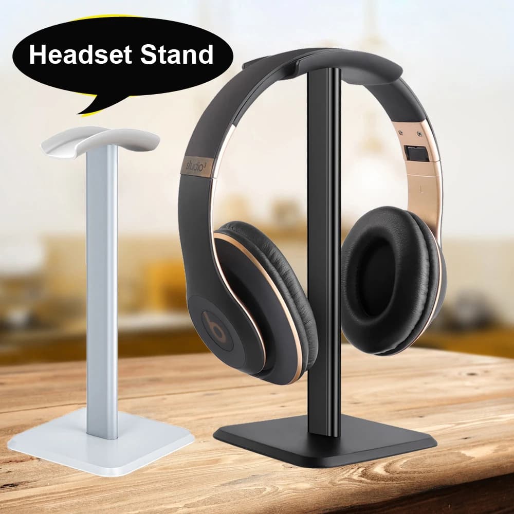 Supporto da scrivania per cuffie (1 pz) - Base di montaggio semplice per P47, P9 Pro Max, Sony AirPods Max (confezione da 2)