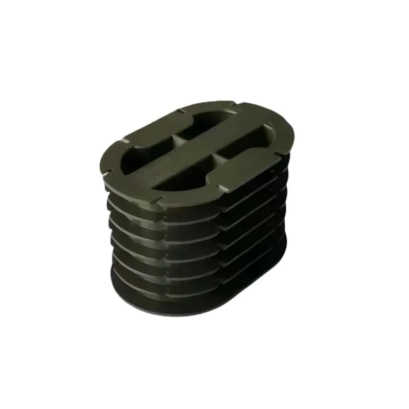 Scatola portaoggetti nera per attrezzatura da pesca a 6 fili con clip per organizer di lenze, contenitore portatile in plastica per attrezzi da pesca alla carpa