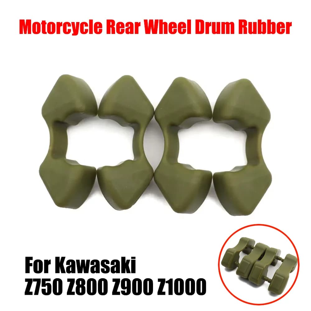 Per Kawasaki Z750 Z800 Z900 Z1000 Z 750 800 900 1000 Ammortizzatore in gomma per mozzo ruota posteriore moto, tampone e protettore per pignone