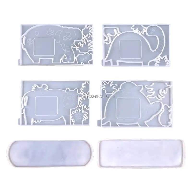 Dinosauro per cornice per tartaruga stampo stampo per colla epossidico in silicone tavolo da stampo ornamento mol mol