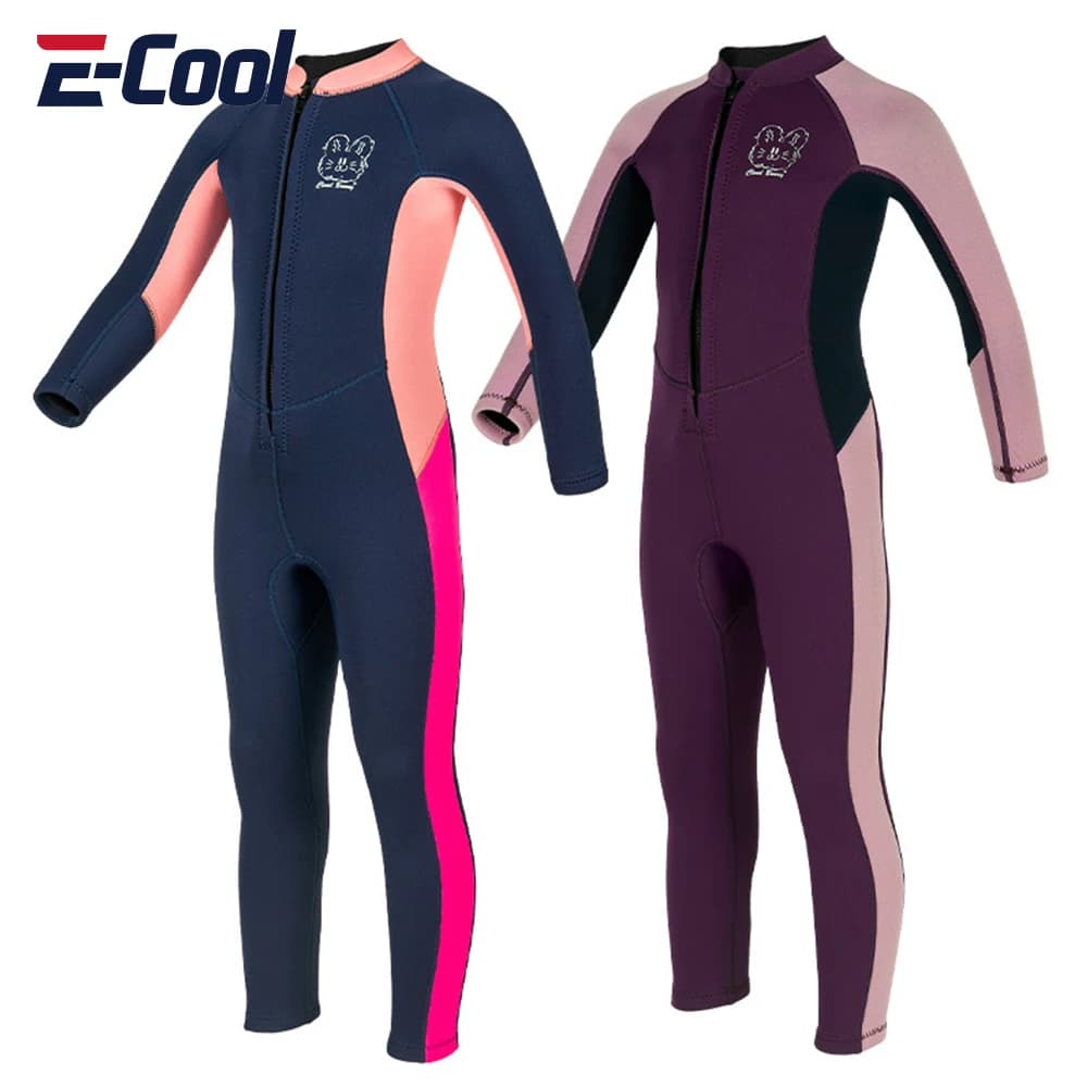 2.5mm Kids Dive Mute Hot Full Sleeve Long Sleeved Costume for Girls Children Snorkeling Surf Mute from Cold-proof jellyfish