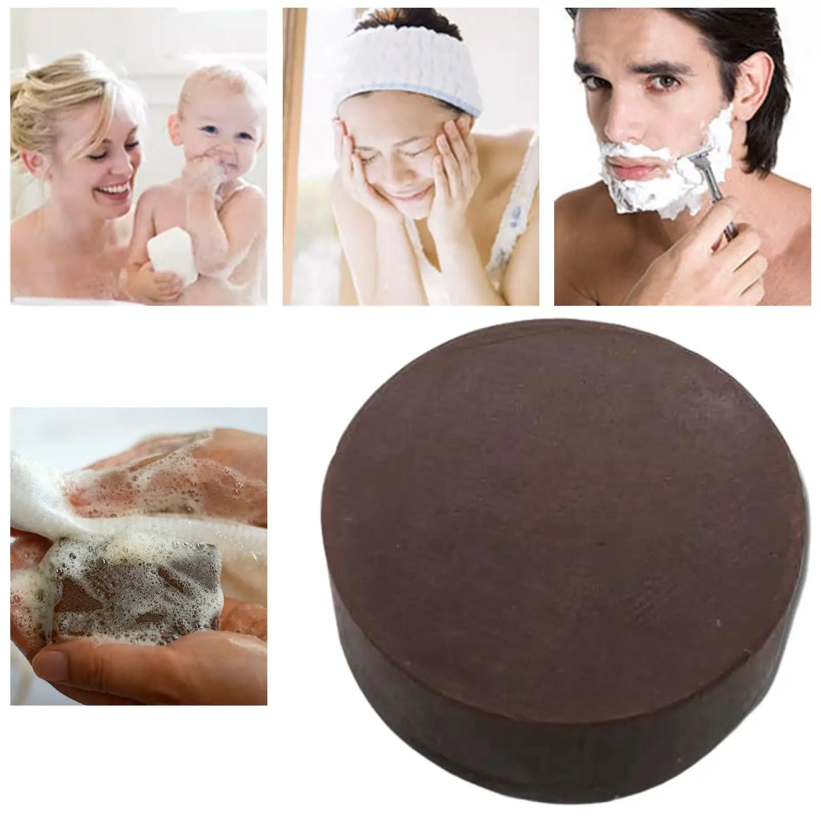 Sapone per Capelli 85G, Leggermente Anti-Oscuramento, Controllo Profondo della Pulizia