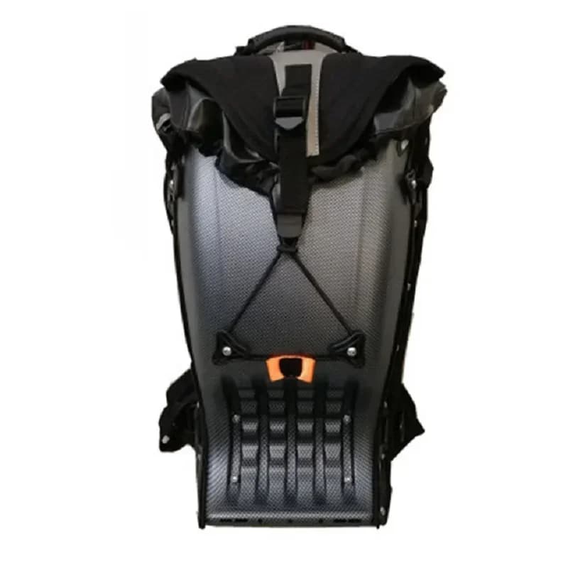 Borsa da corsa per casco da viaggio per casco da viaggio potente in fibra di carbonio da 25 litri