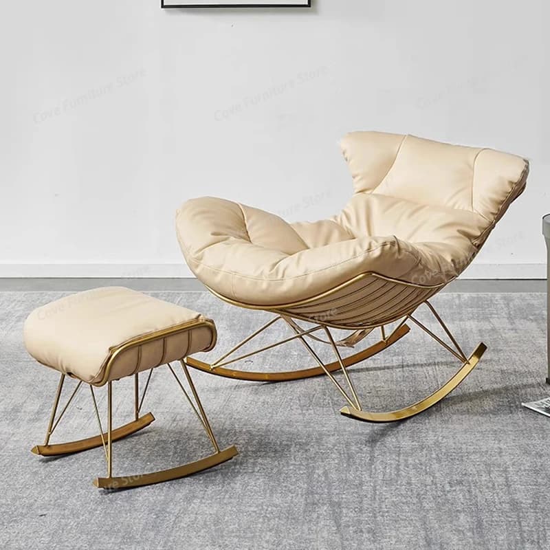 Comode Sedie da Balcone e Soggiorno, Poltrone a Dondolo per Gaming, Sedie di Lusso di Design, Poltrona da Lettura, Mobili per Salotto