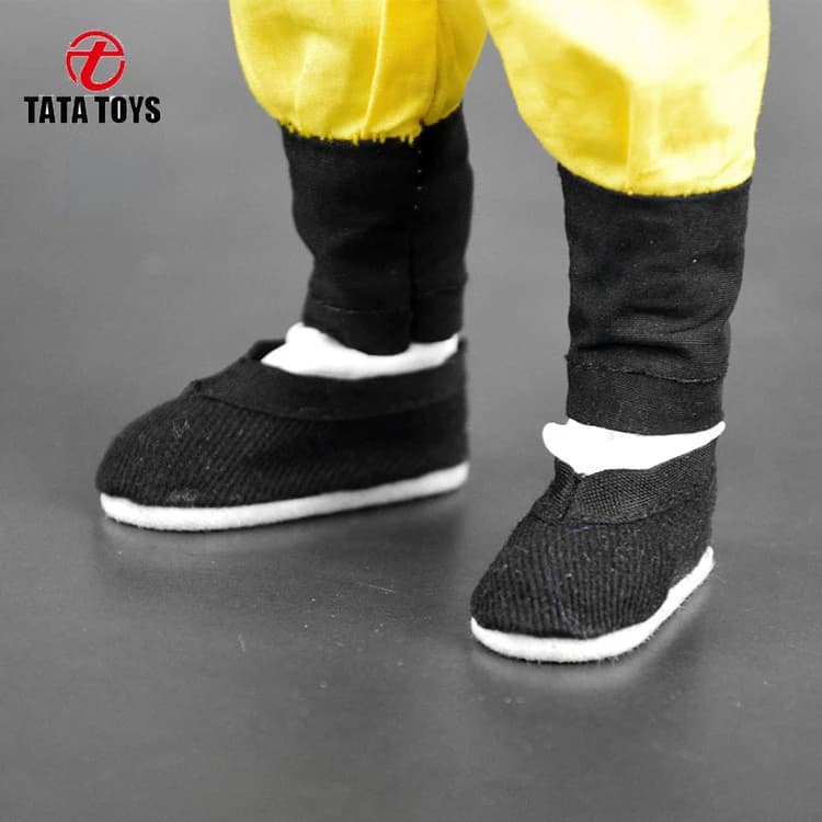 Scarpe di stoffa per bambole maschili in scala 1/6 con calzino per modello di action figure da 12 pollici