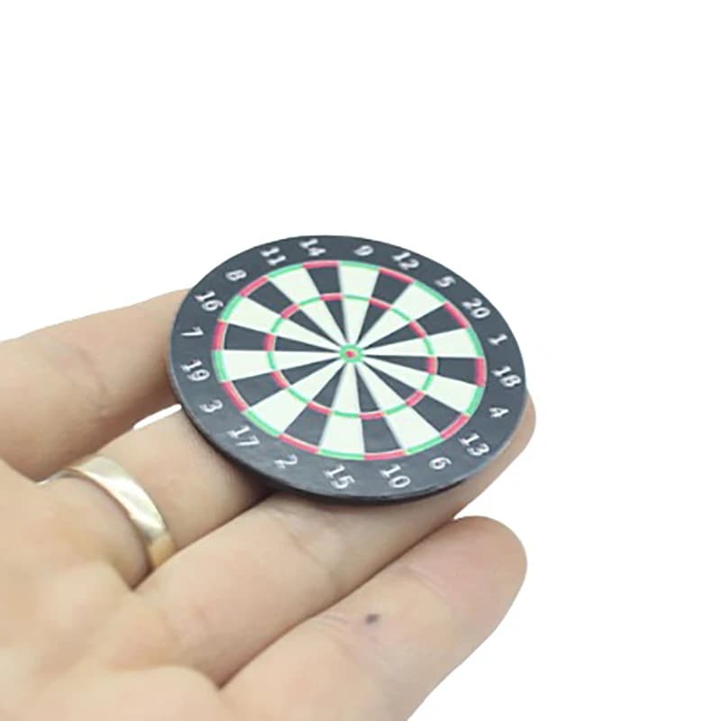Nuovo Set di Freccette in Miniatura per Casa delle Bambole, Gioco di Freccette, Accessori per Decorazione Casa delle Bambole, Giocattolo per Gioco di Ruolo