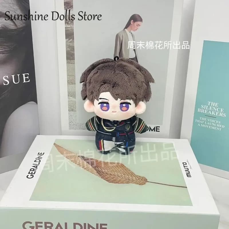 10 centimetri Anime Gioco Love e Deepspace Caleb Kawaii Bambola di Cotone Nu Corpo Del Fumetto Mini Morbido Peluche Pendenti Figure Giocattolo Ventole Regalo