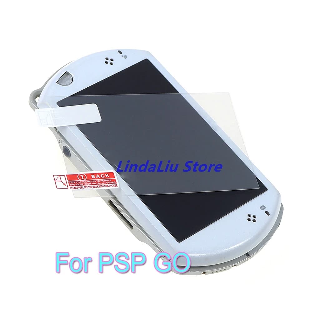 Pellicola protettiva a copertura totale da 200 pezzi per schermo PSP GO Pellicola PET trasparente per console di gioco PSP GO