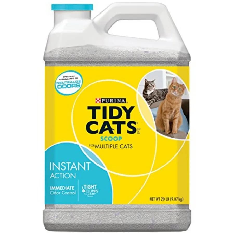 Scoop Cat Box Filler Instant Action, Immediate Odor Control, Formulated For Multiple Cats, 20 Lb