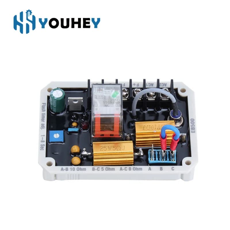 EB500 KUKAI Generatore AVR Regolatore automatico di tensione Stabilizzatore Pannello di controllo Modulo di eccitazione Protezione corrente inversa