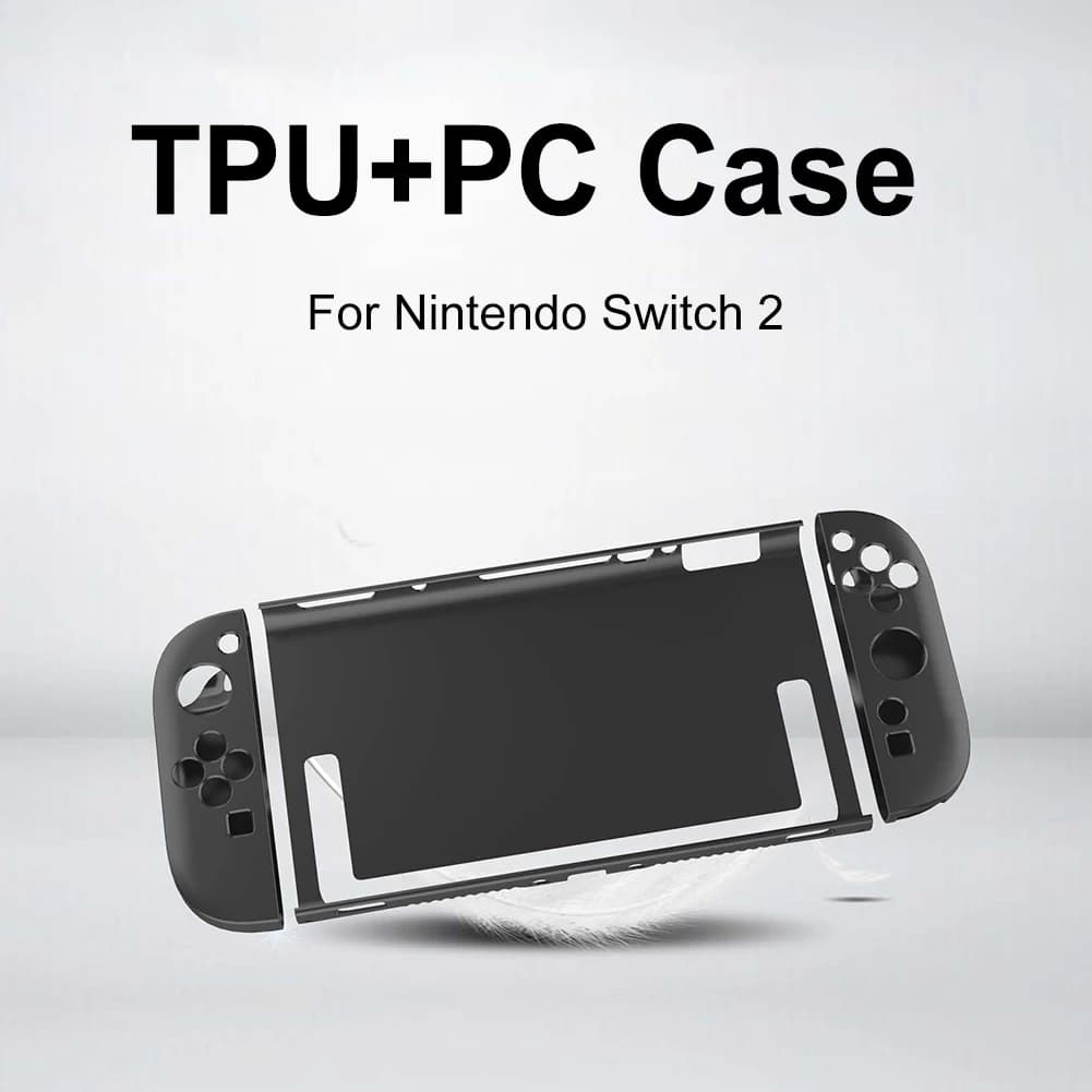 Custodia Staccabile in TPU+PC per Nintendo Switch 2, Cover Protettiva Antiurto e Antigraffio, Accessori per Videogiochi