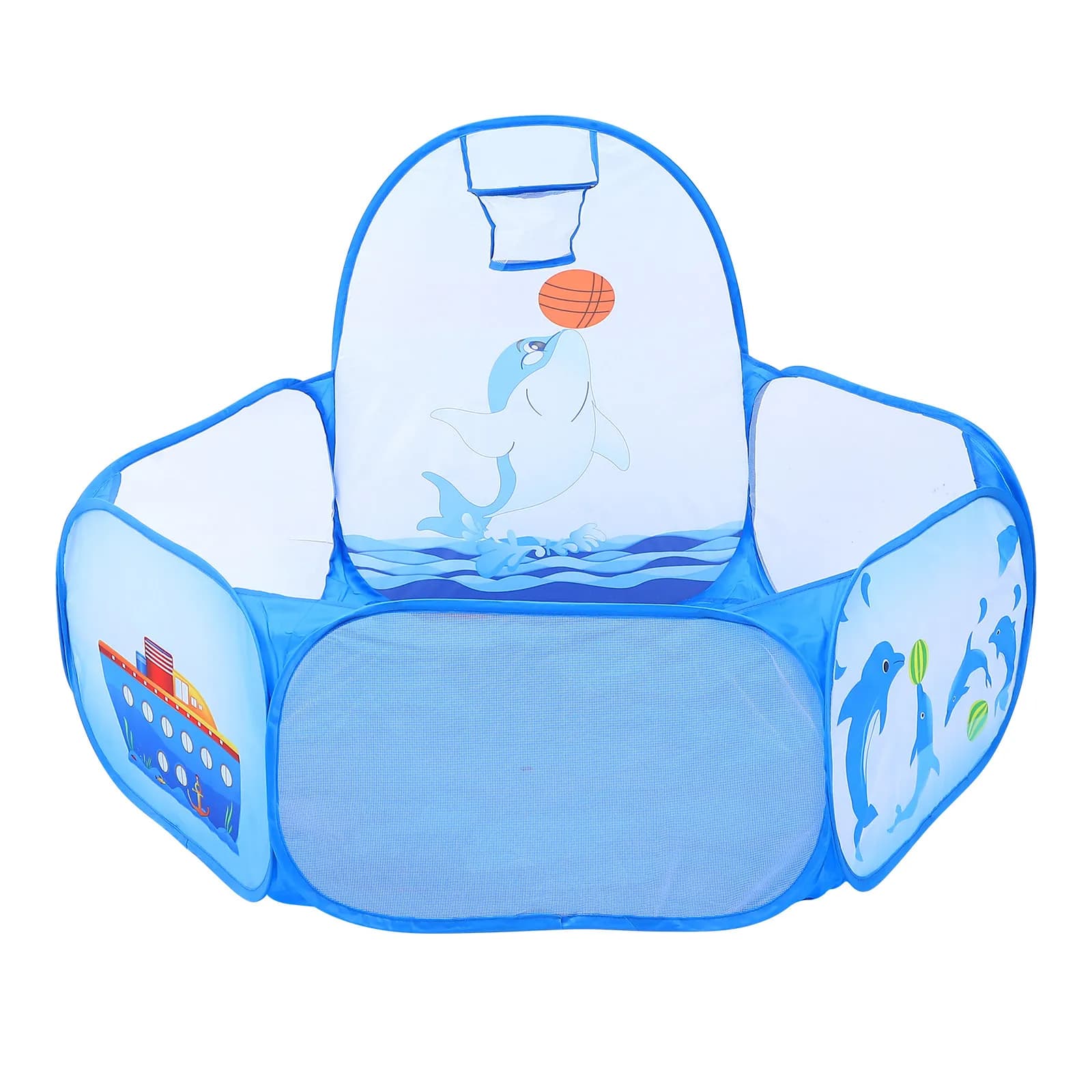 1Pcs Ocean Ball Pool Baby Basketball Game Pool Folding Kids Play Tent Indoor Outdoor Entertainment Baby Play Pit