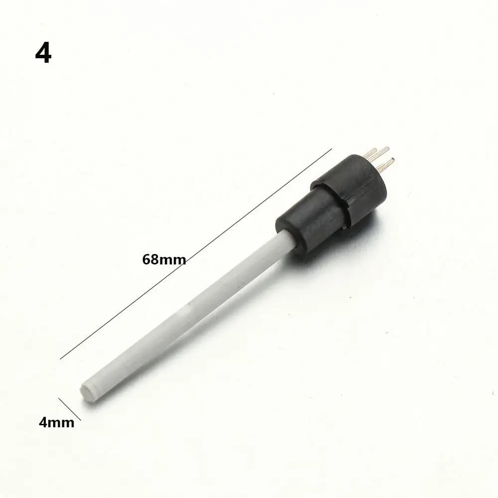 50W 24V Welding Equipment Solder Iron Station Ceramic Heater Core Heating Element 4-wire Adapter Soldering Iron