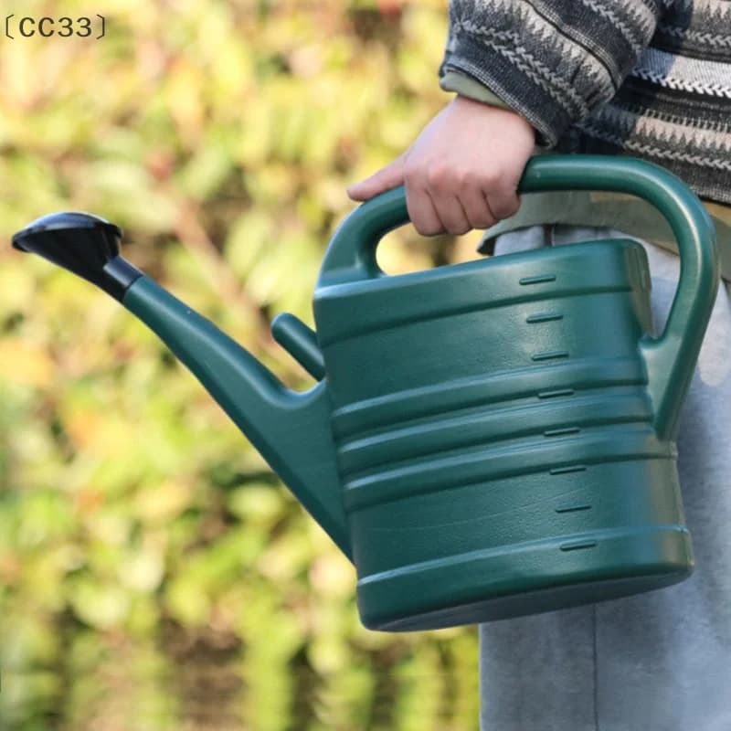 CC33 Deel5L Annaffiatoio in plastica Annaffiatoio essenziale da giardino Annaffiatoio leggero per interni ed esterni Annaffiatoio Giardino di giardinaggio familiare