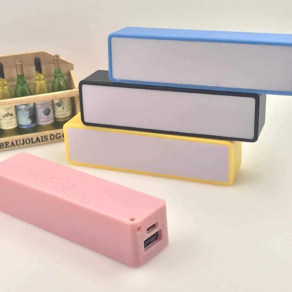 Custodia per Power Bank USB 18650 Fai da Te, Contenitore per Batterie, Scatola di Stoccaggio (Senza Batteria)