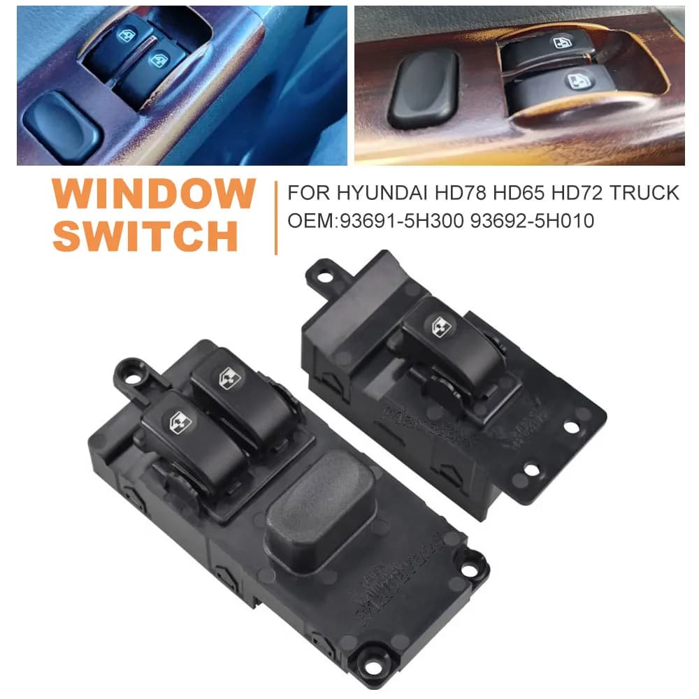93691-5H300 936915L000 Interruttore di alimentazione finestra per camion Hyundai HD35 / HD45 / HD65 / HD72 / HD75 / HD78