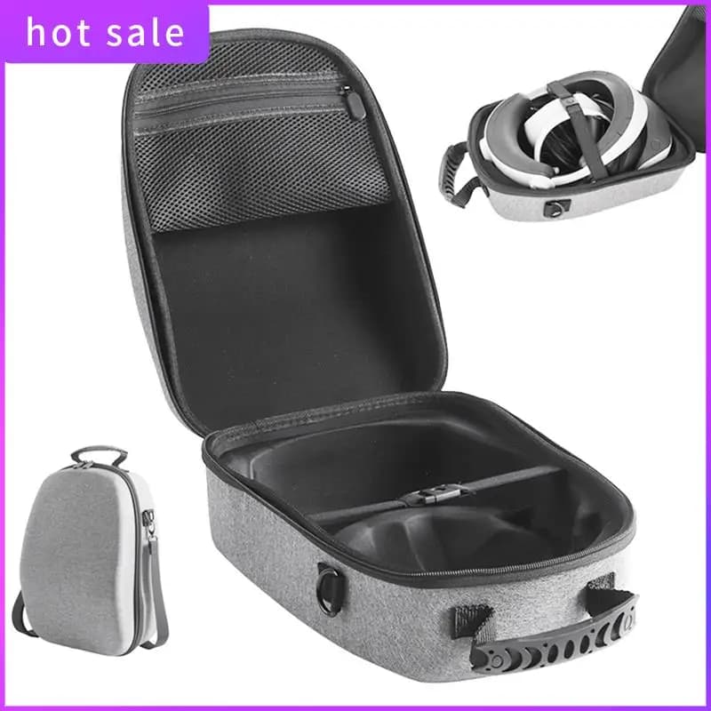 Glasses Handbag EVA Protective Storage Cases With Handle Large-Capacity Dustproof Wear-Resistant For PS VR2 Glasses B