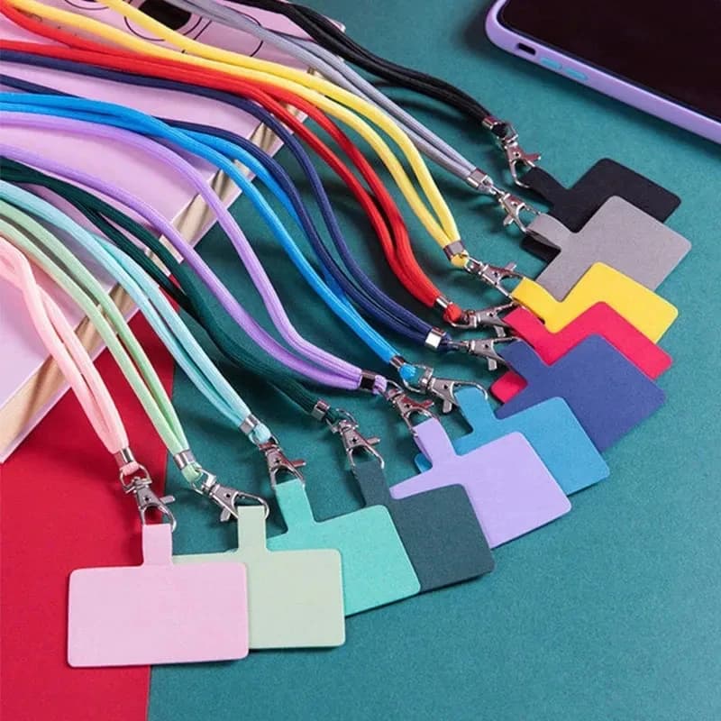 1/2/3/4Pcs Adjustable Detachable Cord Lanyard Strap For Mobile Phone Chain Accessories Cell Phone Rope Neck Straps Universal