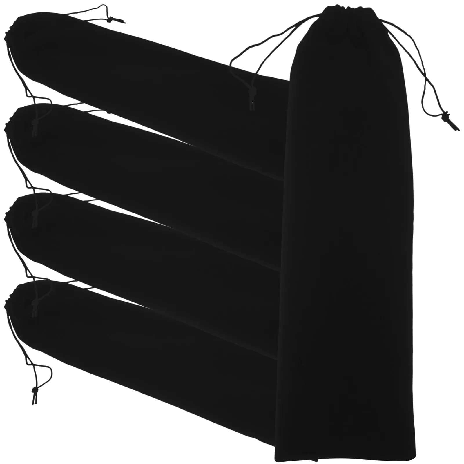 Set di 5 Sacchetti con Coulisse per Ferro Arricciacapelli, Custodia da Viaggio Portatile per Piastra, Organizer per Strumenti per Capelli