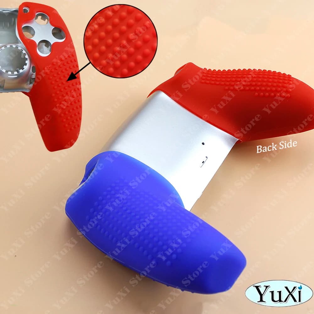 Cover Protettiva in Silicone Divisibile per Controller PS5 Playstation 5, Custodia Morbida Antiscivolo BDM