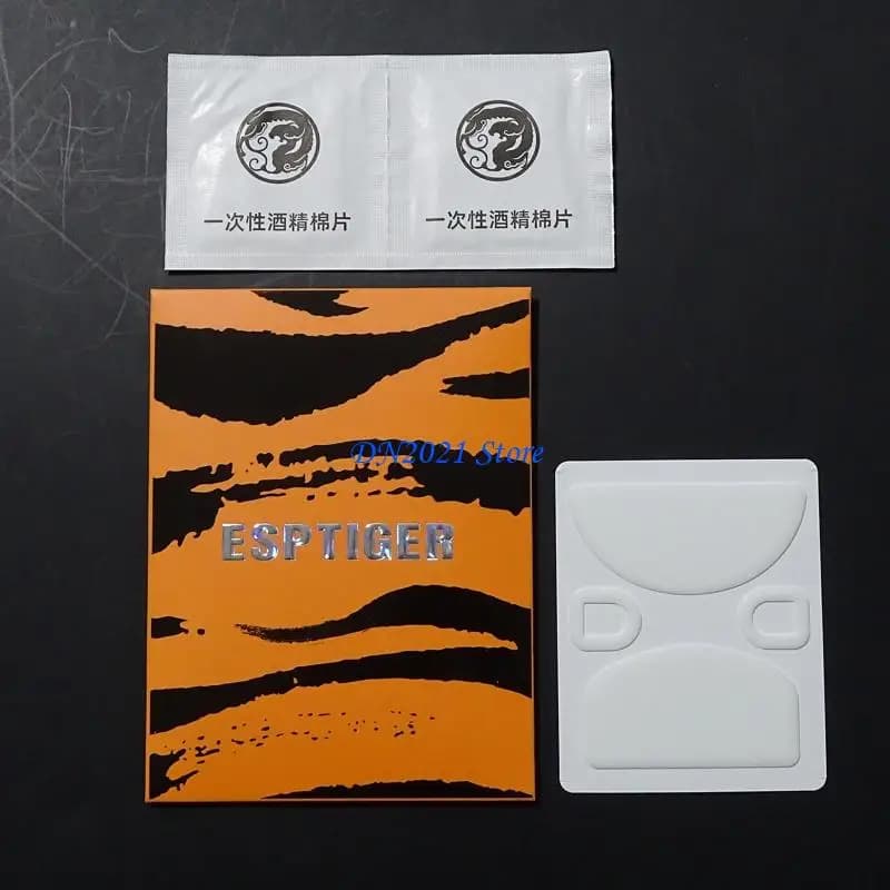 F3KE 1 Confezione Piedini per Mouse Versione Ghiaccio per Susanto-X Piedini per Mouse Pad Scivola Bordi Curvi Adesivo per per
