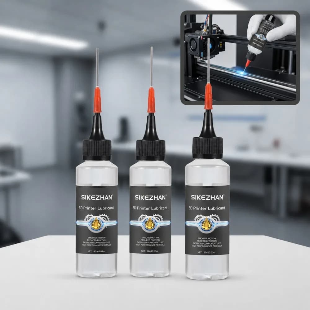 Lubrificante per Ingranaggi e Guide di Stampanti 3D, Compatibile con Bambu Lab X1C P1S P1P A1 Mini e Creality K1 Max, Olio per Manutenzione e Accessori