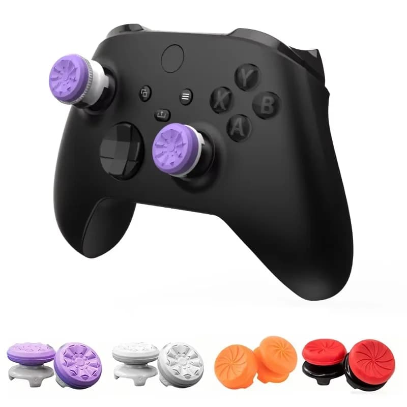 1 Paia Thumb Sticks Grips Rocker Stick Estensori Caps Per PS4/5 Controller Thumb Grips Copertura Silicone Joystick Caps Accessori