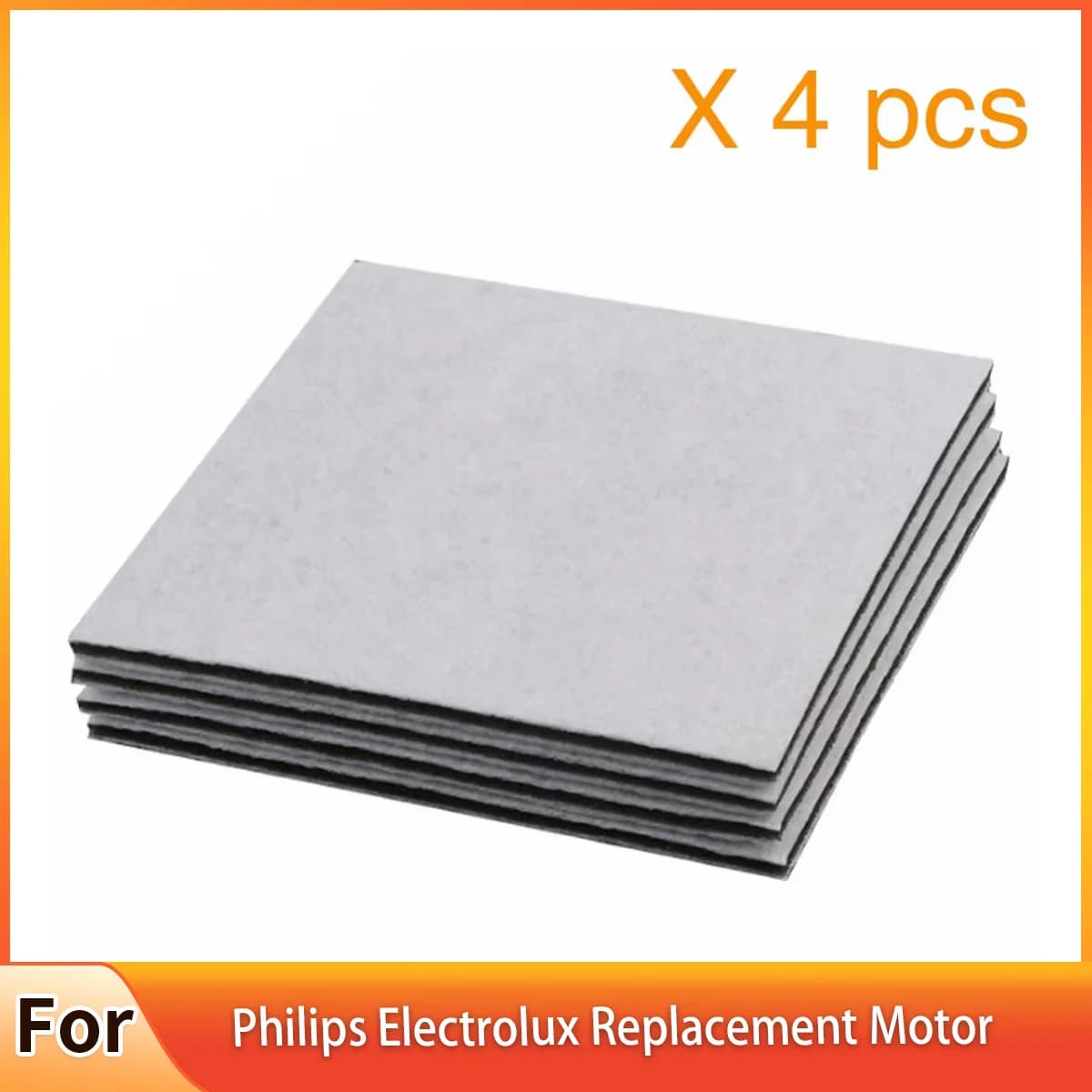 4 Pz/lotto Aspirapolvere Filtro HEPA per Philips Electrolux Sostituzione Motore filtro filtro in cotone vento ingresso aria uscita filtro