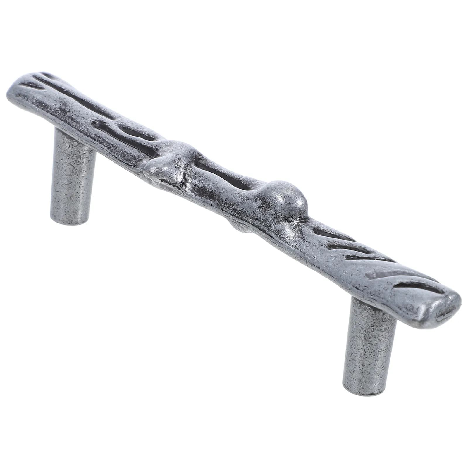 Maniglie per cassetti a forma di ramo, in lega di zinco, stile rustico, per mobili e armadi, maniglie decorative per cassettiere
