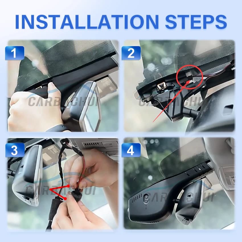 Plug And Play Wifi Car DVR For Volkswagen VW Tiguan Tarek Atlas Polo Passat Touran Taigun Golf Arteon Sharan Dash Cam For Skoda