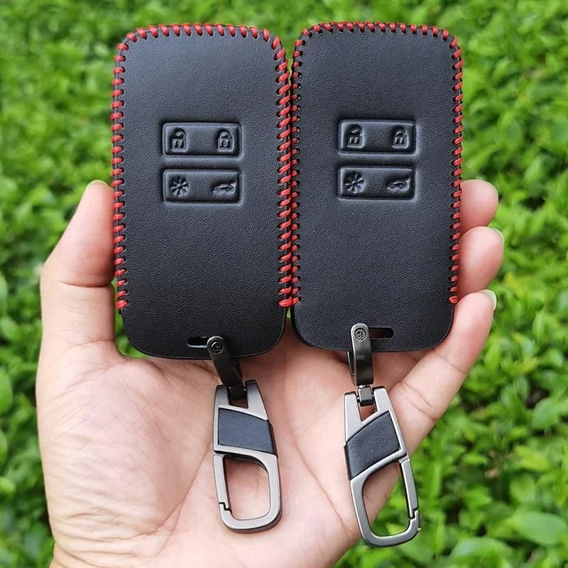 Carta di Cuoio Chiave Dell'automobile Della Copertura Per Renault Captur Koleos Kadjar Zoe Arkana Espace Clio Megane Grand Scenic Sandero Dacia Duster
