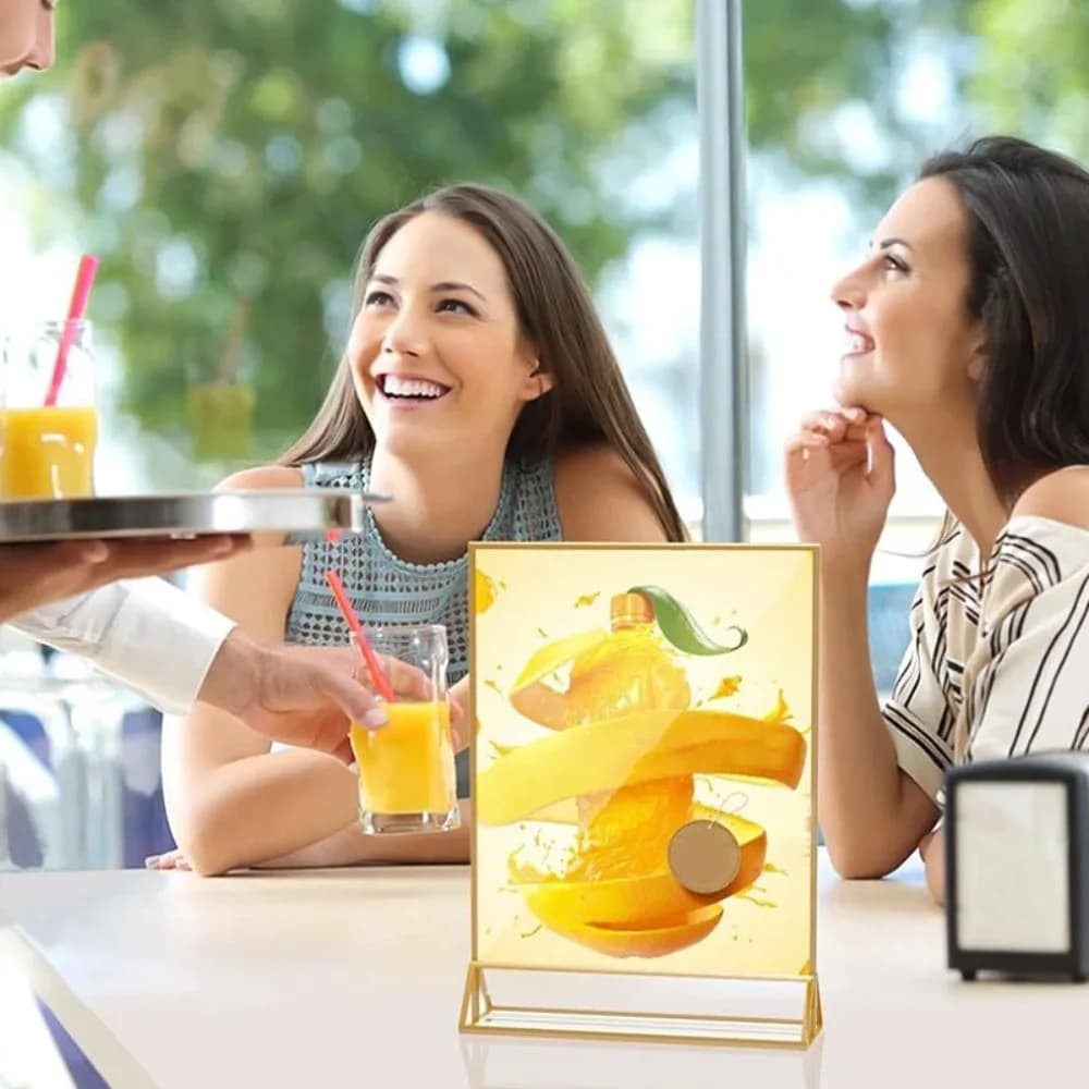 Do-it-yourself with Base, Photo Frame, Elegant Table Number Holder for Weddings