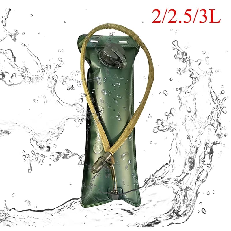 New 2L 2.5L 3L Water Bladder Water Reservoir Hydration Pack Storage Bag BPA Free Folding Camping Running Hydration Vest Backpack