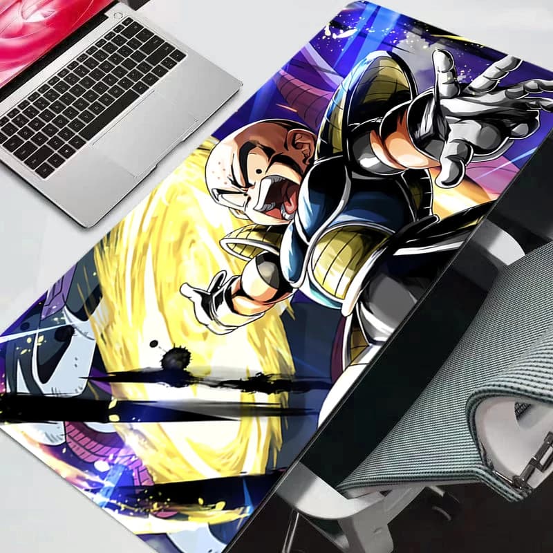 Tappetino per mouse Kawaii Dragon Ball DBZ Anime Cute Girl Gabinete Gamer Tappetino per scrivania per computer Accessori per tastiera e mouse