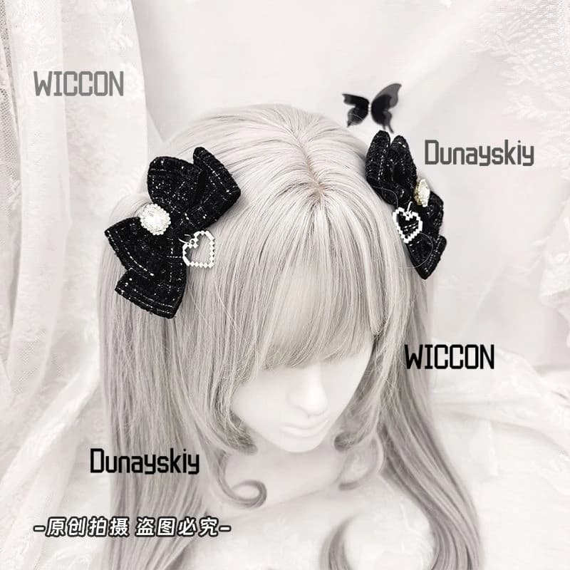 Jirai Kei Y2K Costumi Cosplay Accorsioni Cool Punk Kawaii Giapponese Bello Arco Gotico Festa Quotidiana Halloween Cosplay
