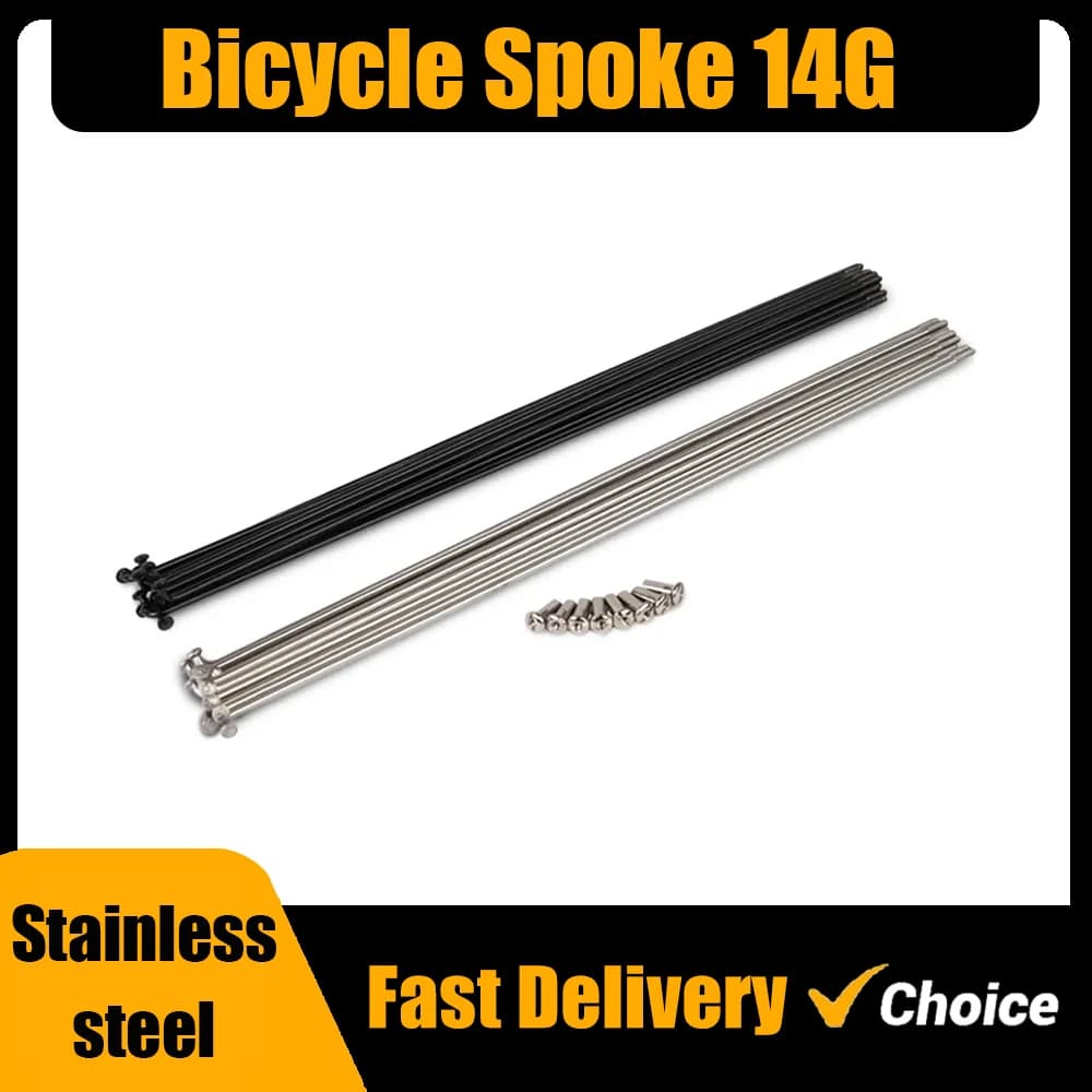 5 pezzi personalizzati su misura raggio raggio per maglieria ago in acciaio inossidabile 14G nastro bicicletta bici elettrica capezzolo in rame