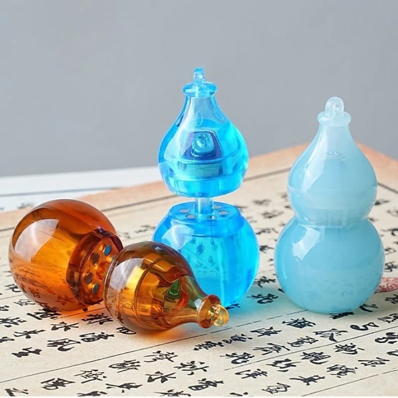 Calabash Mini Fidget Spinner Roller Scheda di spinta magnetica Cursore meccanico Piastra di spinta EDC Alleviare lo stress Giocattolo Antistress