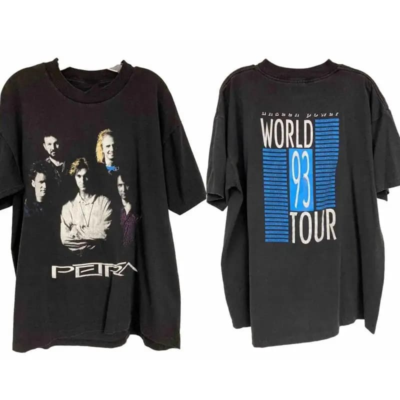 Maglietta PETRA 1993 Unseen Power World Tour Full Size S 5XL FH359