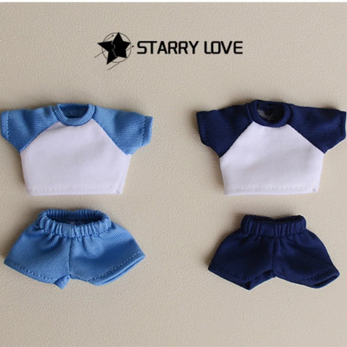 Set Uniforme Scolastica Estiva alla Moda 1/12 con T-shirt e Pantaloncini per Action Figure BJD Asi2.0 OB11 da 6 Pollici
