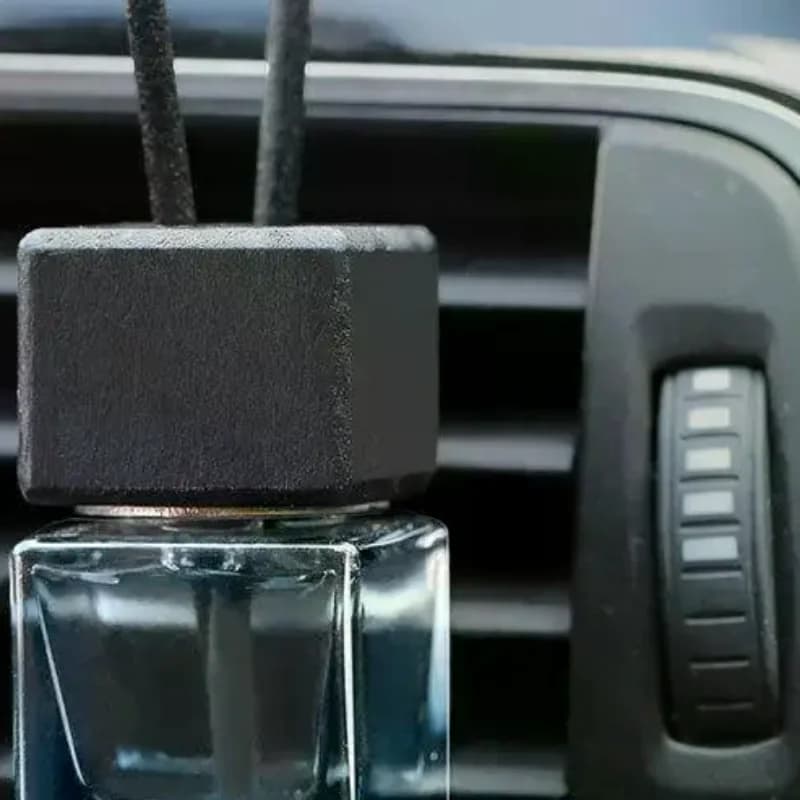 NEW OFFER 1PC Square Glass Bottle for Auto, Deodorant for Environments, Vacuum Bottle, Aromatherapy Ornament, Diffuser Pendant