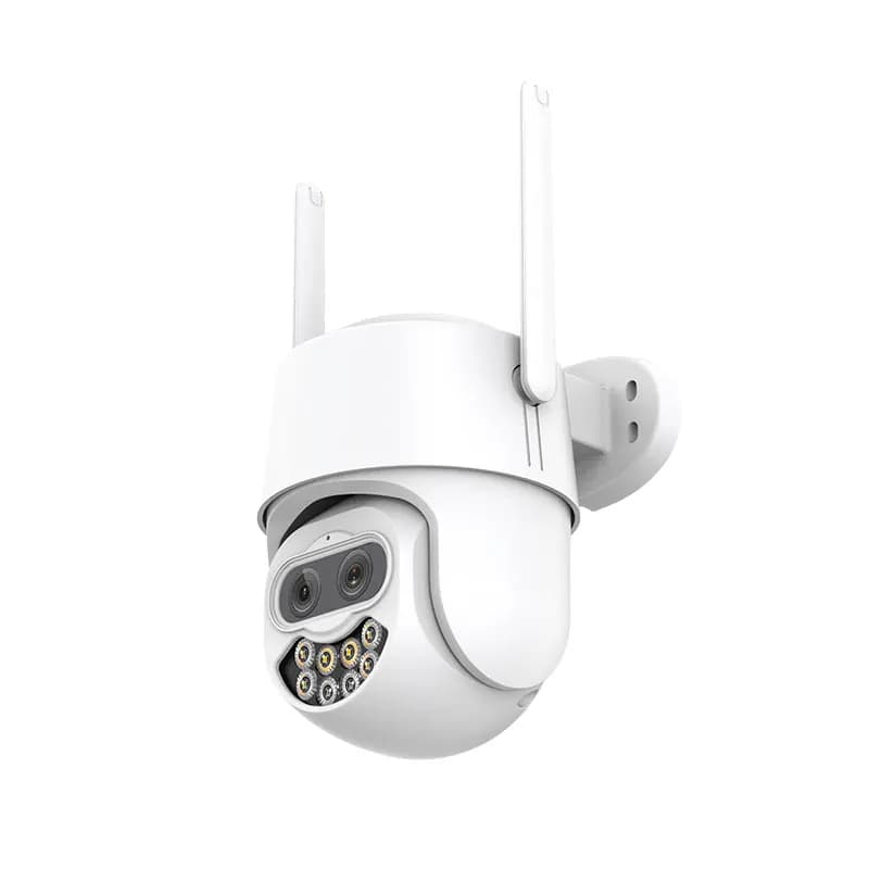 8MP iCsee APP Dual Lens Wireless PTZ IP Dome Camera AI Humanoid Detection Home Security CCTV Baby Monitor