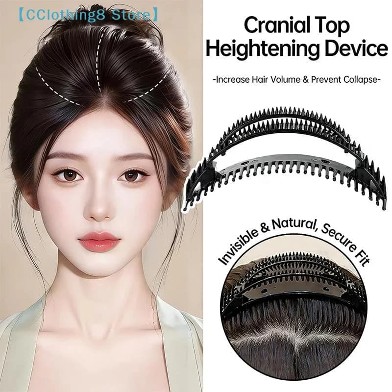 Cuscinetti invisibili volumizzanti per capelli, inserti per styling fai da te, pettini magici per aumentare il volume dei capelli, accessori per capelli【AliS8】