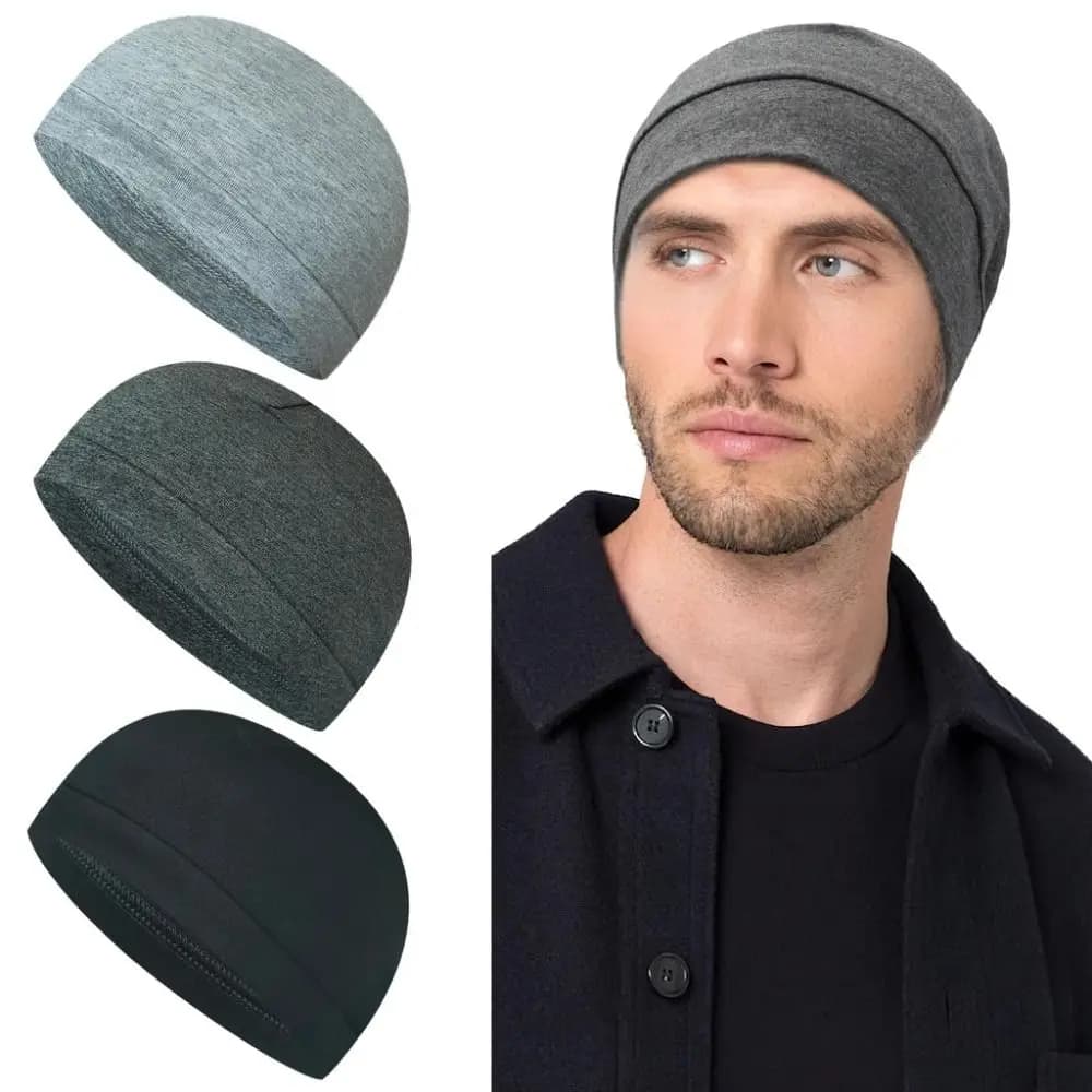 Berretti in cotone moda Cappello morbido e traspirante Skullies Cappello sottile casual per uomo donna