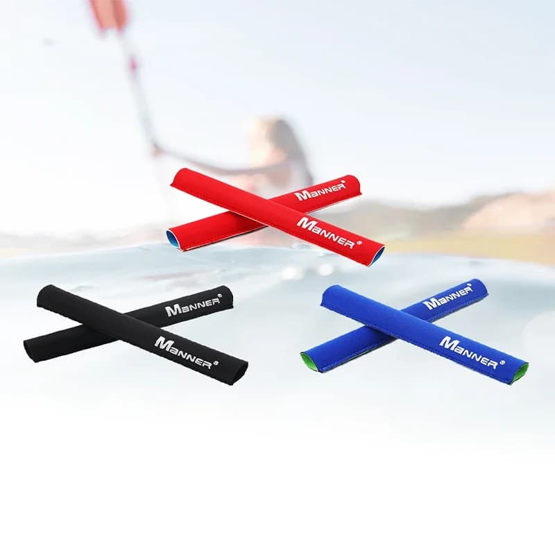 2PCS Kayak Paddle Board Protector Paddle Shaft Antiscivolo Protezione per le mani Paddle Protector Adesivo Anti-perdita Affondamento Kayak Accessori