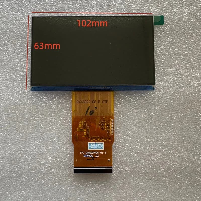 Nuovo Schermo LCD per Proiettore da 4,5 e 5 Pollici FPC-QY50039FOG-01-B QY45022-08 FPC-QY50039FOG-01-A QY50039-02A