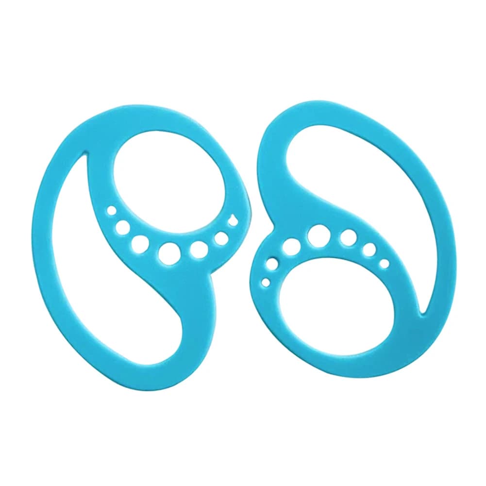 1 paio di supporti per auricolari wireless compatibili con Bluetooth, supporti per auricolari in silicone anti-caduta, ganci per auricolari anti-smarrimento, supporto per cuffie