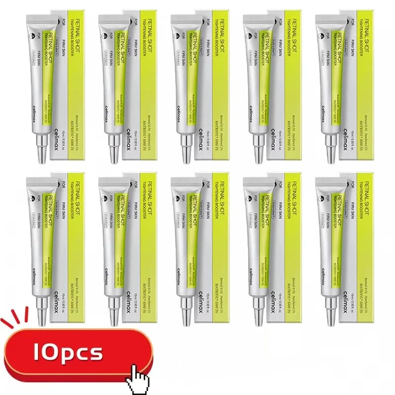 Celimax Vita A Retinal Shot 15ml, Booster Rassodante, Retinale Liposomiale, Matrixyl 3000, Minimizzatore di Pori, 3/5/10 Pezzi, Cura della Pelle